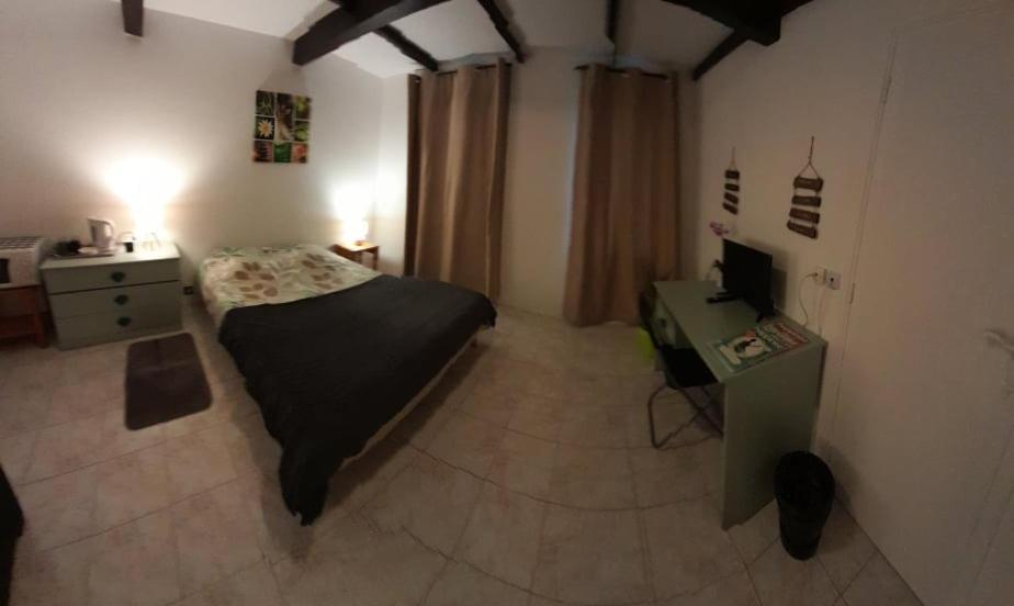 Chambre indépendante à la campagne Puycalvel Lautrec Extérieur photo